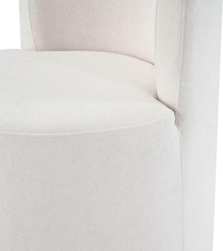Vista 11 de Christopher Knight Home Silla - Silla moderna tapizada giratoria de 360°, silla de madera para sala de estar con rotación, cómoda silla de lectura