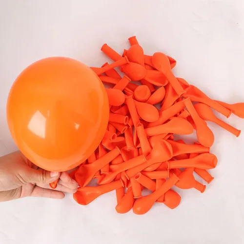Vista 6 de VitaCraft Kit de guirnalda de arco de globos de coche de carreras, 128 piezas de arco de globos de mármol naranja, azul y negro, globos de aluminio