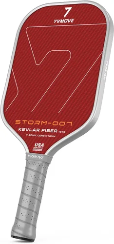 Vista 11 de USAPA Approved 6-Layer Construction T700 Carbon Fiber Pickleball Paddle, 16mm Thermoformed Pickleball Racket with High Spin & Extended Grip