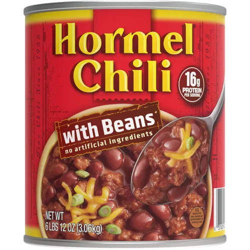 Vista 16 de Hormel Chili con frijoles, 25 onzas