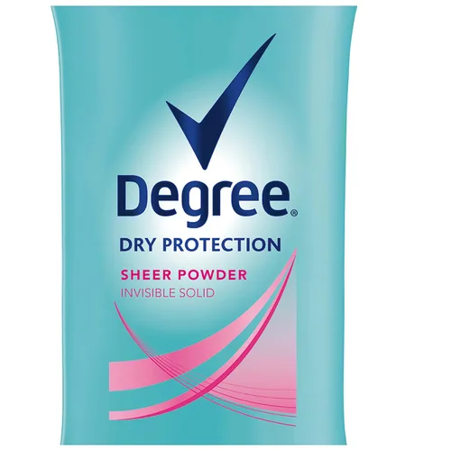 Vista 2 de DEGREE Sheer Powder - Desodorante antitranspirante en barra, azul, 2.6 onzas