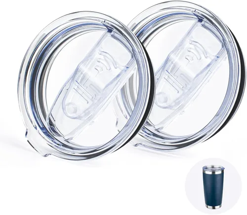 Vista 11 de Tapas de Repuesto para Vaso Delgado de 20 oz, Paquete de 2, Se Ajustan a Vasos con Diámetro Interior de 2.74 a 2.76 PULGADAS, Tapas para Vaso a