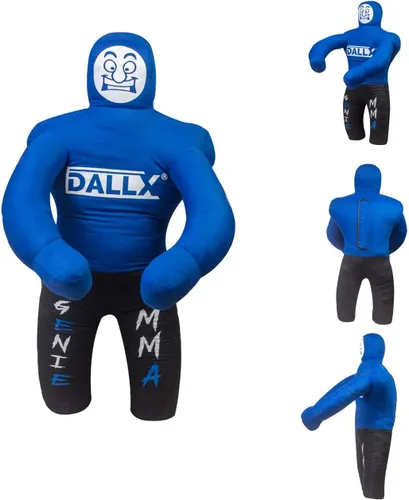 Vista 10 de DALLX Muñeco de boxeo para niños para entrenamiento de fitness, práctica de lucha libre, judo karate, artes marciales mixtas para niños, Jiu-Jitsu