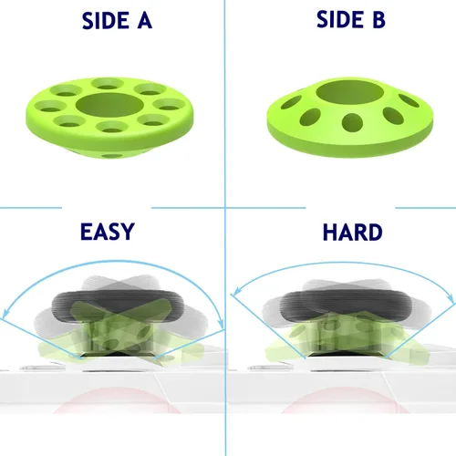 Vista 2 de Precision Rings Aim Assist Motion Target Control Controller Rings for PS5, PS4, Xbox Series XS, Xbox One XS, Xbox 360,Lenovo, Switch Pro Xbox