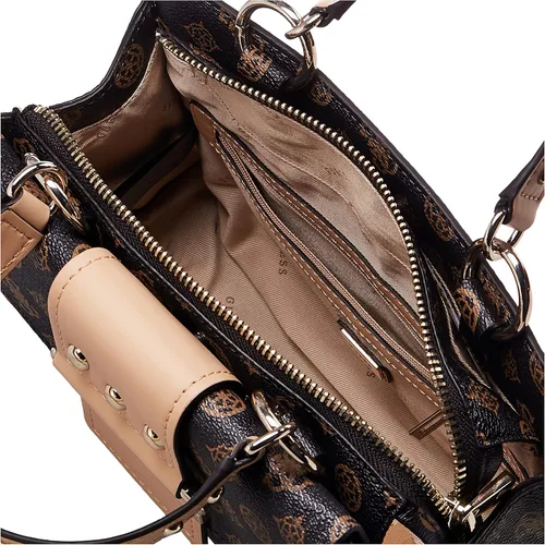 Vista 5 de Guess Bolso bandolera para mujer Greta Girlfriend Satchel - Mocha