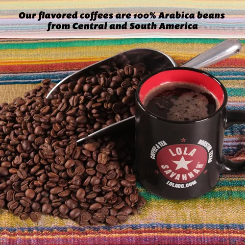 Vista 4 de Lola Savannah Café molido con cafeína y canela, 2lb