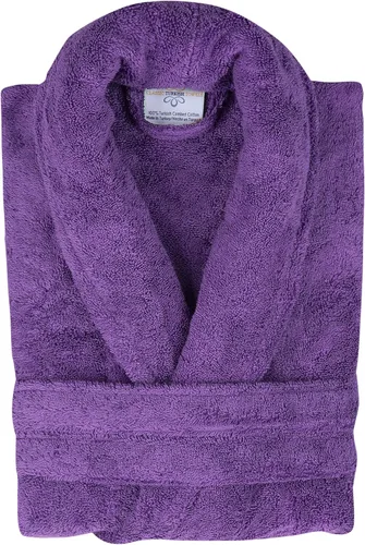Vista 4 de Classic Turkish Towels - Luxury Terry Cloth Robe for Men and Women, 100% Turkish Cotton, Soft and Plush, Long Unisex Bathrobe