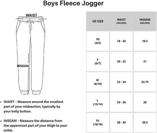 Vista 5 de Real Essentials - Paquete de 3 Pantalones deportivos de vellón suave para niños