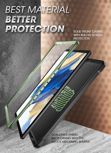 Vista 3 de SUPCASE Funda para Samsung Galaxy Tab A8 de 10.5 pulgadas 2022 con soporte Guldán
