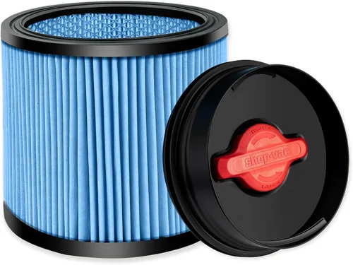 Vista 9 de Shop-Vac Filtro de cartucho de alto rendimiento 90350/90304/90344, se adapta a la mayoría de aspiradoras Shop-Vac en húmedo/seco de 5 a 16 galones