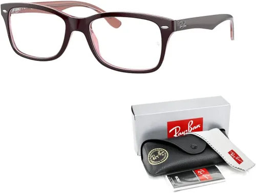 Vista 3 de Ray-Ban RX5228 - Lentes cuadrados para hombre y mujer + paquete con kit de gafas de diseñador iWear