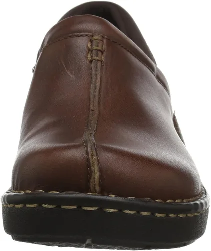 Vista 2 de Eastland Kelsey para mujer, Cuero negro, 6 ancho