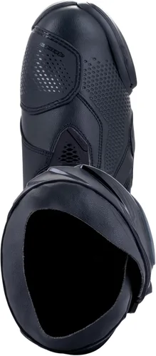 Vista 9 de Botas de carreras para motocicleta Alpinestars Supertech R, certificadas CE de alto rendimiento Negro