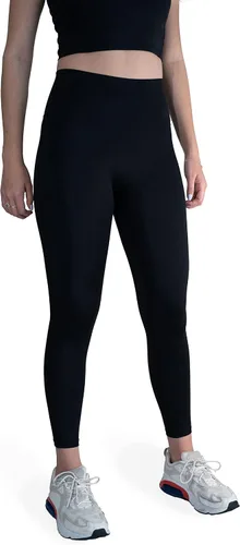 Vista 3 de ALLUREACTIVE Womens Soft Workout Leggings Yoga Tummy Control Butt Lift Running Pants Black