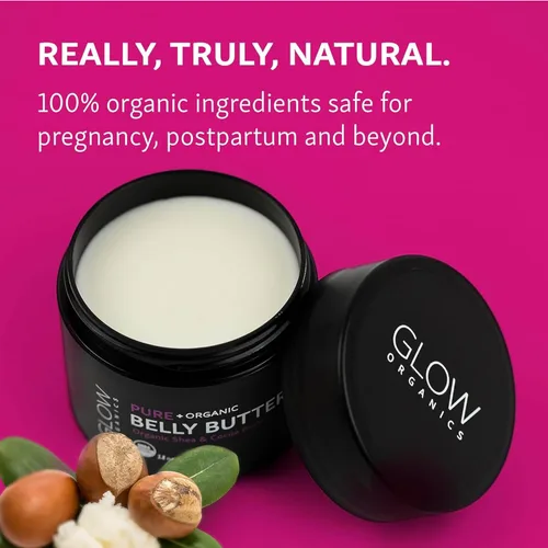 Vista 2 de Glow Organics Mantequilla para el vientre