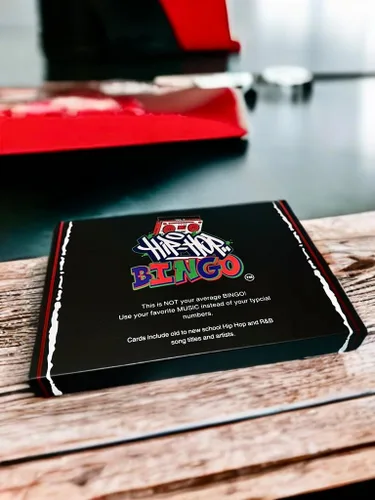 Vista 4 de Hip Hop, juego de bingo de música R&B, juegos de cartas para adultos, juegos familiares, tableros de bingo, diversión para la familia, diversión