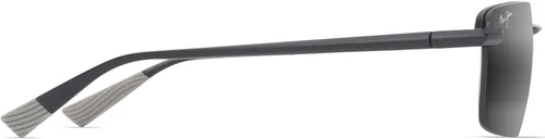 Vista 3 de Maui Jim mens Laulima Af Rectangular Sunglasses