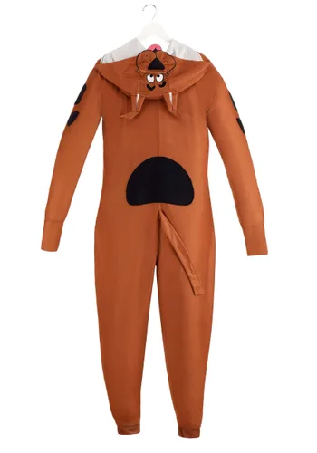 Vista 8 de Disfraz de Traje Enterizo para Adultos de Scooby Doo Multicolor
