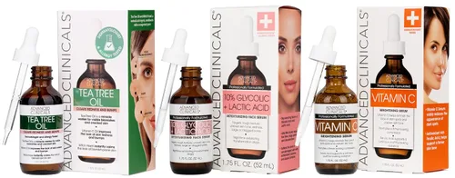 Vista 29 de Advanced Clinicals - Suero exfoliante con ácido glicólico al 10% para la cara + ácido láctico Exfoliante facial AHA + suero de ácido salicílico