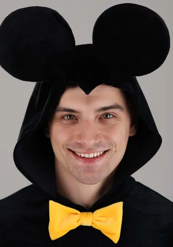 Vista 5 de Disfraz Deluxe de Mickey Mouse de Disney para Adultos Multicolor