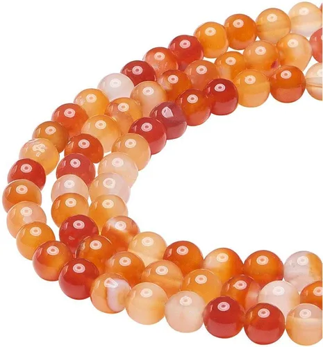 Vista 17 de Cuentas redondas africanas de turquesa natural de 4 mm para hacer joyas, piedras preciosas naturales, hebra semipreciosa, 15 pulgadas