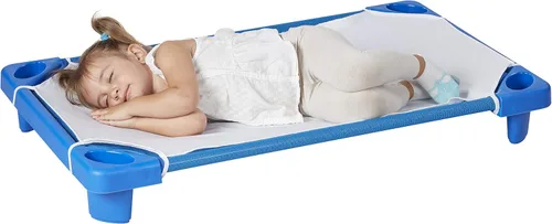 Vista 10 de ECR4Kids - Cama apilable para niños, para el cuidado diurno