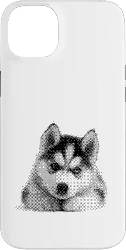 Vista 15 de Cute Siberian Husky for Dog Mom and Paw Parents Case for iPhone 16