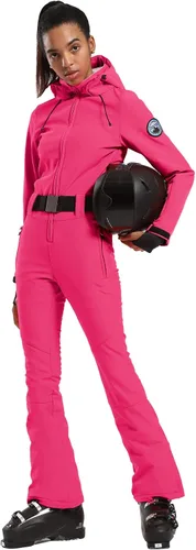 Vista 87 de GSOU SNOW Traje de esquí para mujer, traje de nieve delgado de una pieza, chaqueta de nieve, impermeable, resistente al viento, deportes al aire