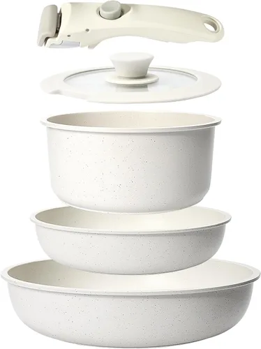 Vista 21 de GiPP Ceramic Pots and Pans Set