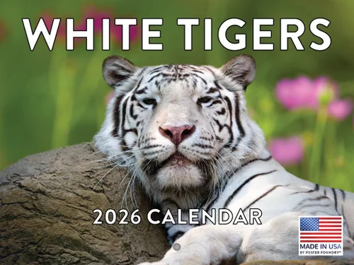 Vista 24 de Calendario mensual de pared de alpaca 2025 Fabricado en Estados Unidos