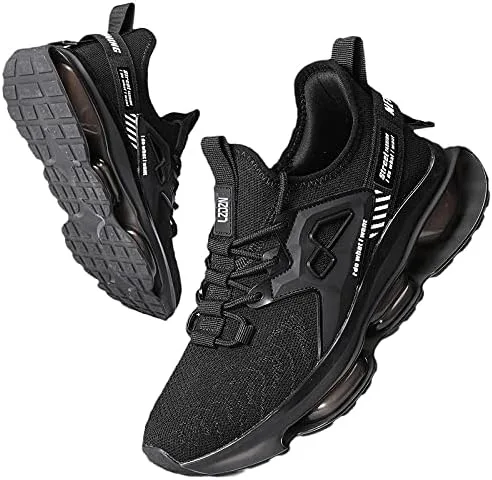 Vista 2 de LZDZN Tenis de correr para hombre tenis de aire atlético para hombre caminatas tenis correr zapatos deportivos para hombre estilo informal de moda