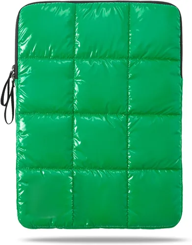 Vista 13 de Funda acolchada para laptop de 11 pulgadas, color negro, bolsa de transporte impermeable para mujer, funda mullida para iPad Pro 11, compatible