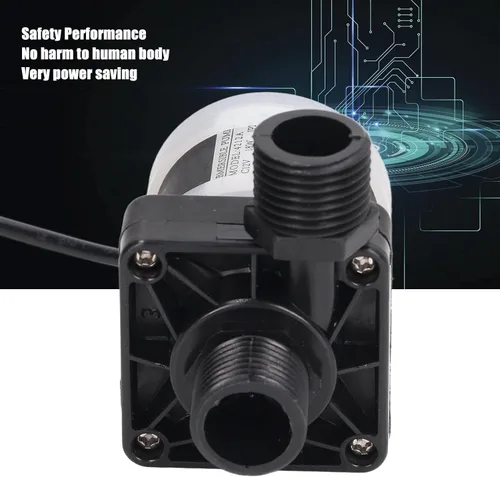 Vista 4 de Sumergible DC12V 20W Motor sin escobillas 800L/H silencioso de bajo ruido acuario tanque de peces fuente bomba