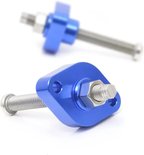 Vista 7 de MC MOTOPARTS CNC ajustable HP Manual Cam cadena tensor compatible con DRZ 250 01-07 02 03 04 05 06 (azul)