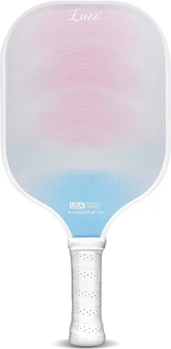 Vista 2 de LUZZ Pickleball Paddles, T700 Carbon Fiber Pickleball Paddle Sandblasted Surface with Honeycomb Core Pickle Ball Rackets for Beginners Increased UN