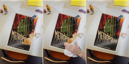 Vista 4 de Metropolis - Póster de película (estilo regular, cabeza de máquina) (tamaño: 24 x 36 pulgadas) (póster laminado y tiras)
