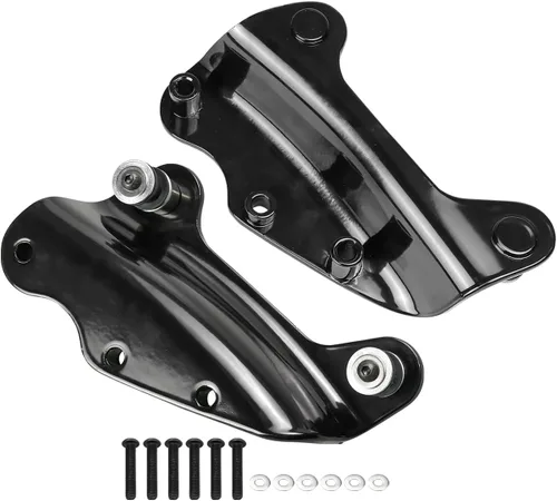 Vista 8 de Kits de hardware de acoplamiento de 4 puntos Soporte de respaldo compatible Negro
