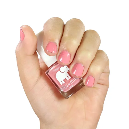Vista 7 de ella+mila Profesional, Secado Rápido, Larga Duración y Resistente a Astillas, Esmaltes de Uñas Me Collection (Cotton Candy - 0.24 fl oz)
