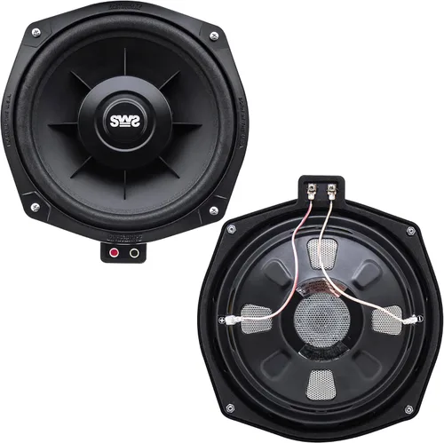 Vista 9 de Earthquake Sound SWS-8X - Subwoofer bajo el asiento con sistema de woofer superficial de 8 pulgadas, 4 ohmios (individual), color negro