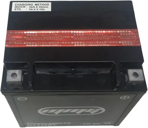 Vista 3 de MMG YIX30L-BS Batería 12v 400CCA de alto rendimiento, ATV UTV Motocicletas Moto de nieve