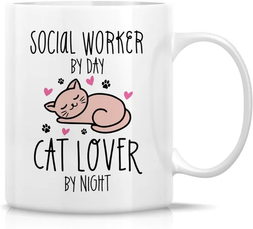 Vista 22 de Retreez - Taza Graciosa Show Me Your Kitties Amantes de Gatos, 325 ml, Tazas de Café de Cerámica, Divertidas, Sarcasmo, Sarcasticas, Regalos