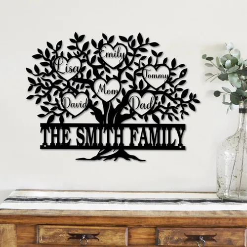 Vista 15 de Letrero de metal personalizado con nombre de camión, semirremolque, arte de pared para valla de garaje, patio, decoración al aire libre, letrero