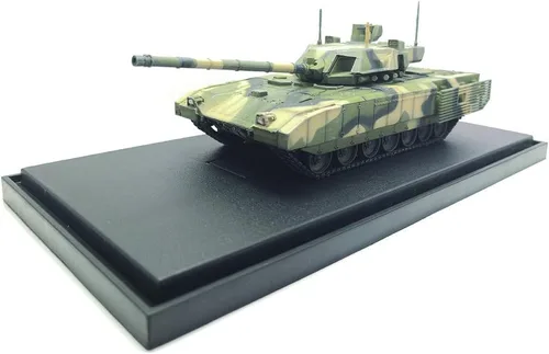 Vista 9 de T-14 (T14) Armata Russian Tank - Camuflaje verde - Modelo a escala 1/72