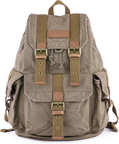 Vista 25 de Gootium 21101 - Mochila de lona gruesa de alta densidad