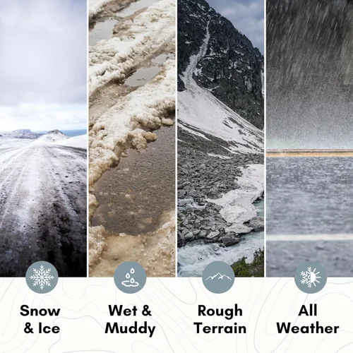 Vista 6 de Neos Klondike Botas impermeables de invierno para hombre y mujer - EH, antideslizantes, para nieve, botas de trabajo - Calificadas para -20°F