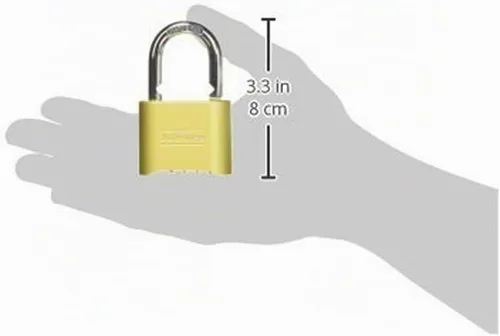 Vista 7 de Candado Master Lock 175, de combinación ajustable, 175