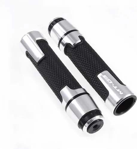 Vista 6 de Motorcycle Handlebar Grips for MT-03 MT03 MT 03 2006 2007 2008 2009 2010 2011 2012 Motorcycle Knobs Anti-Skid Handle Ends Grips Bar Hand Handlebar