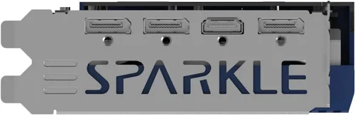 Vista 9 de Sparkle Intel Arc A580 ORC OC Edition, 8 GB GDDR6, ThermalSync, Torn Cooling, ventilador axial, placa trasera de metal, SA580C-8GOC