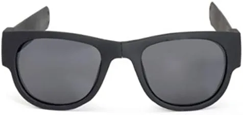 Vista 2 de Goodbag - Gafas de sol plegables y flexibles de silicona para natación correr etc Negro talla única