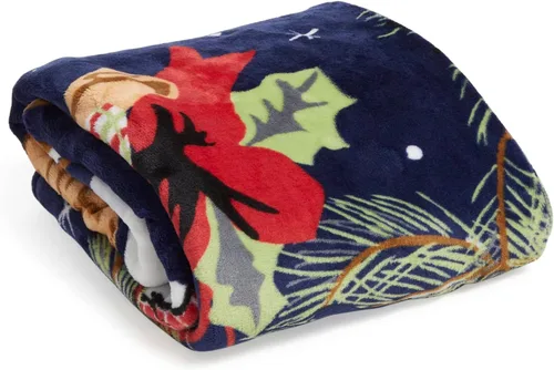 Vista 30 de Vera Bradley Manta de forro polar para mujer, manta de felpa suave para sofá, dormitorio y decoración del hogar